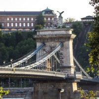 Le pont des chaînes à Budapest