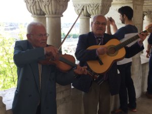 Musiciens tsigane au château Budapest