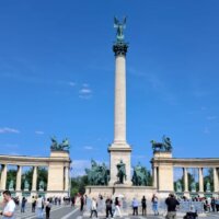 Place des Héros à Budapest