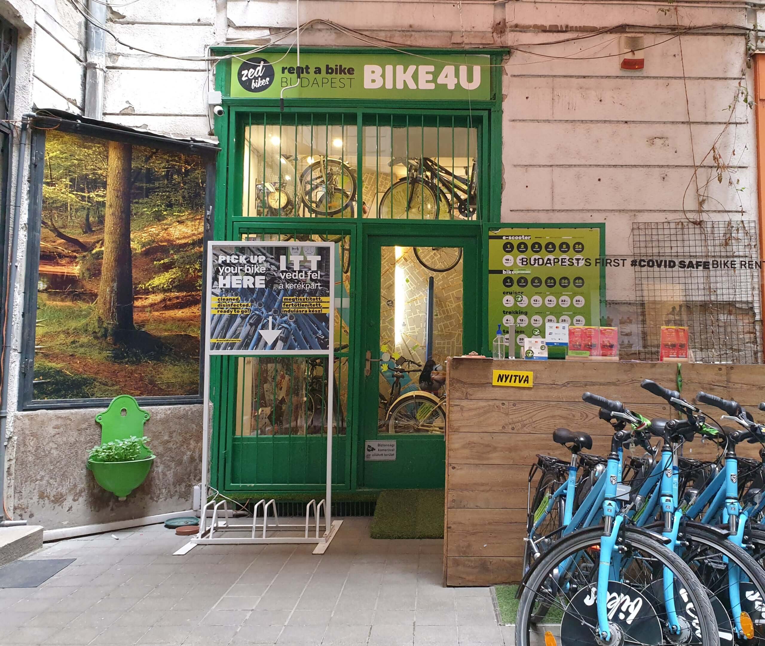 Consigne Bike 4U Budapest